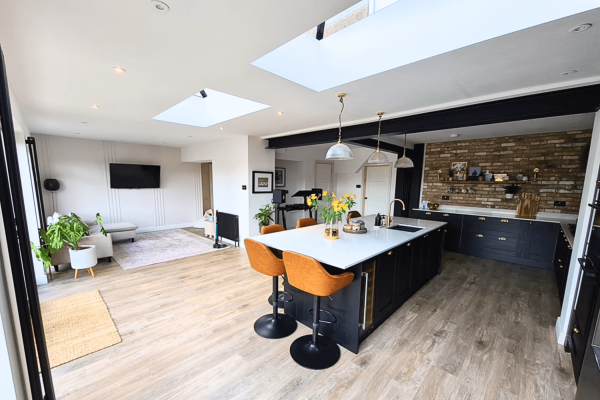 Kitchen Extension Redhill Surrey by Mode Construction Group Local Builders covering Surrey, Sussex, Kent